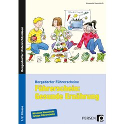 F�hrerschein: Gesunde Ern�hrung, Brosch�re, 1.-2. Klasse