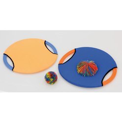 Wuselball-Springspiel mit 2 Schl�gern � 35 cm