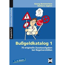 Bu�geldkatalog, Buch, 1.-4. Klasse