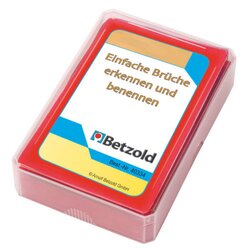 Einfache Br�che erkennen und benennen, Kartensatz, 7-9 Jahre