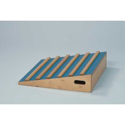 Podest H�hnerleiter blau