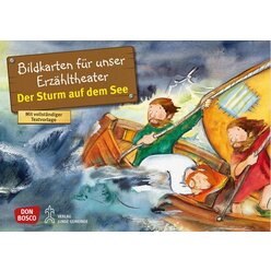 Der Sturm auf dem See, Kamishibai Bildkartenset, 3-8 Jahre