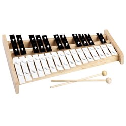 bel-O-ton Alt-Glockenspiel chromatisch, 27 Metall-Klangst�be im Holzrahmen