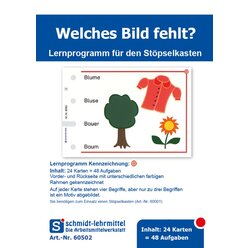 St�pselkarten 'Welches Bild fehlt?'