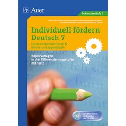 Individuell f�rdern 7 Lesen: Literarische Texte