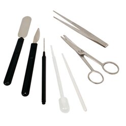 Botanisierbesteck im praktischen Sortierm�ppchen