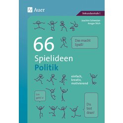 66 Spielideen Politik, Buch, 5. bis 10. Klasse