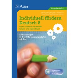 Individuell f�rdern Deutsch 8 Lesen Literarische Texte/ Kinder- und Jugendbuch