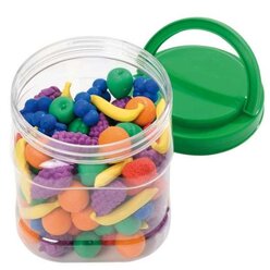 Rechen-Fr�chte bunt gemischt, Mathe-Spielmaterial,