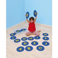 Buchstaben-Matten rutschfest 26 St�ck ohne Kunststoffbox, 4-7 Jahre