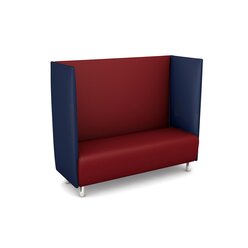 Akustiko Berlin B1 CME (schwer entflammbar), Schallschutzsofa Ocean 033131, Farbe Sitzfl�che Bordeaux 033124