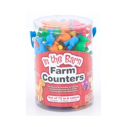 Bauernhof-Rechentiere, 72 St�ck, ab 3 Jahre