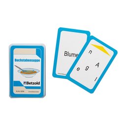 Betzold Buchstabensuppe - Karten f�r den Magischen Zylinder