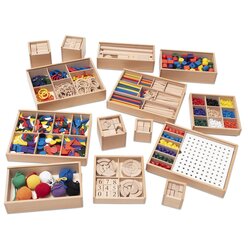 Fr�bel-Set, 14 Spielgaben, ab 1 Jahr