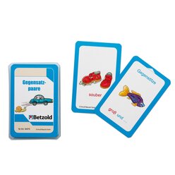 Gegensatzpaare, Kartensatz f�r den Magischen Zylinder, 5-8 Jahre