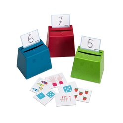 Mengen und Zahlen, Quizzerkarten f�r die Becherquizzer, 4-7 Jahre