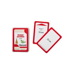 Rechnen mit Gr��en: L�ngen, Spielkarten zum Magischen Zylinder, 7-9 Jahre