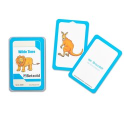 Wilde Tiere -Kartensatz f�r den Magischen Zylinder, 5-8 Jahre