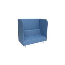 xilent Schallschutzsofa, blau, Sitzh�he 38 cm