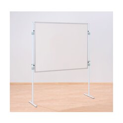 Sparset Tafelreihe, Tafeloberfl�che wei�, 3 Tafeln, 4 T-Fu�-Stative