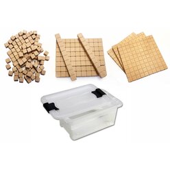 Dienes 432 Teile aus ReWOOD� Set II natur