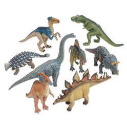 Tiere - Dinosaurier Deluxe, Figuren-Set, 8-tlg. Set