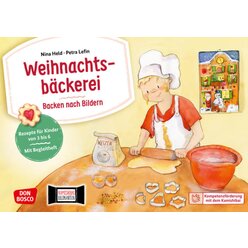 Weihnachtsb�ckerei: Backen nach Bildern. Kamishibai Bildkartenset, 3-6 Jahre