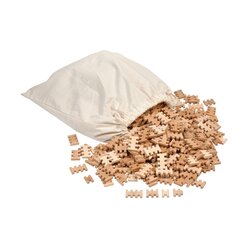 Dusyma-Steckbausteine Holz, 1000 St�ck, ab 3 Jahre