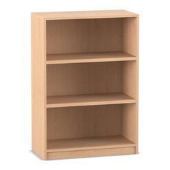 Flexeo Regal, Buche hell, 3 Ordnerh�hen, HxBxT: 115,3x80x40 cm