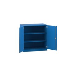 Flexeo� Unterschrank, Dekor blau, 3 F�cher, HxBxT: 99,1 x 94,4 x 50cm, Schloss