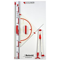 Geoliner Ger�teplatte, magnetisch, 5-tlg.