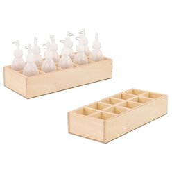 Holzbox f�r 10 Klebeflaschen, ab 3 Jahren