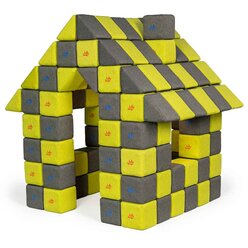 Jolly Heap Set JOY gr�n-grau, Riesen-Magnetbausteine