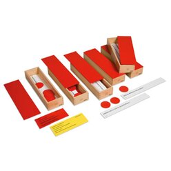 Jagen nach dem Pr�dikat, Satzstreifen mit Texten in 6 Holzk�sten