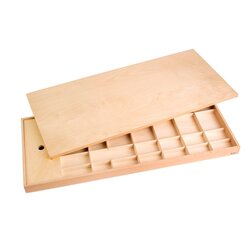 Kasten f�r das Bewegliche Alphabet - mittel, 4-7 Jahre