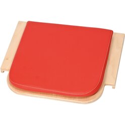 Krippenspielm�bel Wickelplatz Polster rot