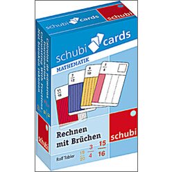 Schubicards Rechnen mit Br�chen, 8-12 Jahre