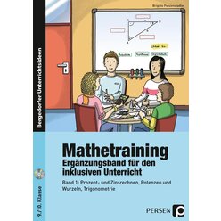 Mathetraining 9./10. Klasse Bd. 1 - Erg�nzungsband inkl. CD
