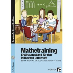 Mathetraining Band 1 - Erg�nzungsband inkl. CD, 5.-6. Klasse