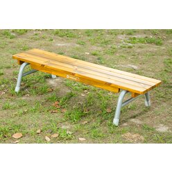 Outdoor-Bank 150 cm, 2er-Set, stapelbar