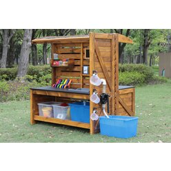 Outdoor-Experimentierstation mit Zubeh�r