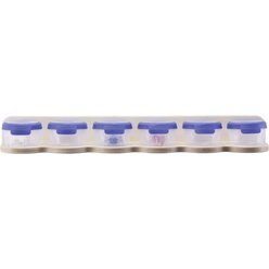 Dusyma Schnullerbrett BxHxT 66 x 9 x 10,5 cm f�r 6 Schnuller zur Aufbewahrung ohne Dosen