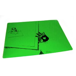 Schreibtischauflage f�r Linksh�nder Pinie-Gr�n