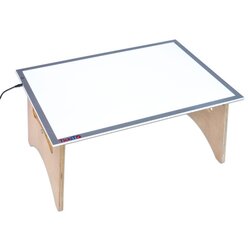 Gro�er Lichttisch inkl. Boden-Klapptisch, ab 3 Jahren