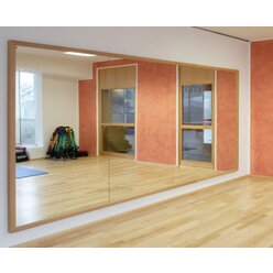 Sicherheitsspiegel Kristall 200 x 100 cm, sto�- und bruchfest - ohne Montagematerial und Leisten