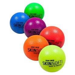 Sport-Thieme Weichschaumb�lle-Set Skin Softi Neon mit Netztasche