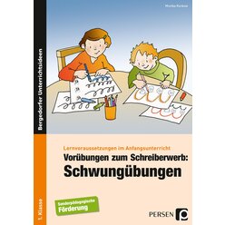 Vor�bungen zum Schreiberwerb: Schwung�bungen, Brosch�re, Vorschule/1. Klasse