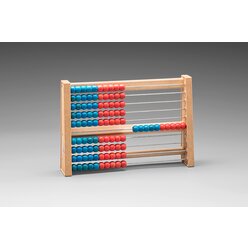 Rechenrahmen 100er, 10/10 rot/blau aus ReWOOD�