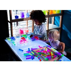 Luxy Regenbogen S�ulen im Holzkasten, ab 2 Jahren