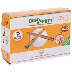 Build & Putt Finger-Golf Set f�r 4 Spieler (46 Teile)